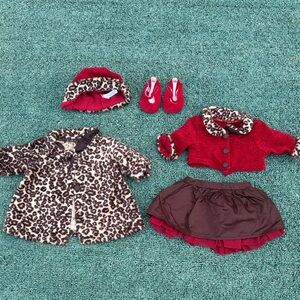 Bitty Baby Chocolate Cherry outfit